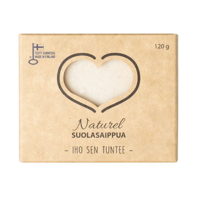Salt soap Naturel unscented
