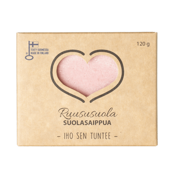 Salt soap Rose