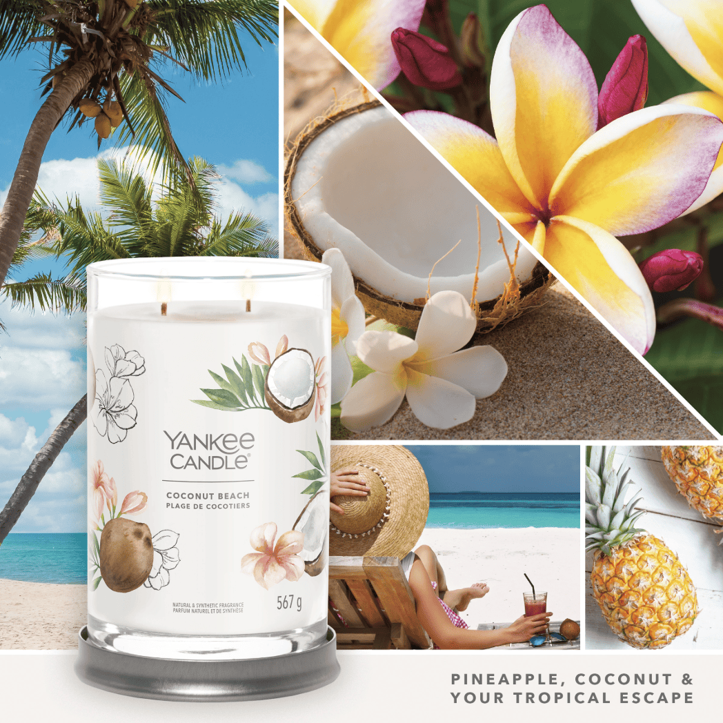 Tumbler tuoksukynttilä Yankee Candle Kookos